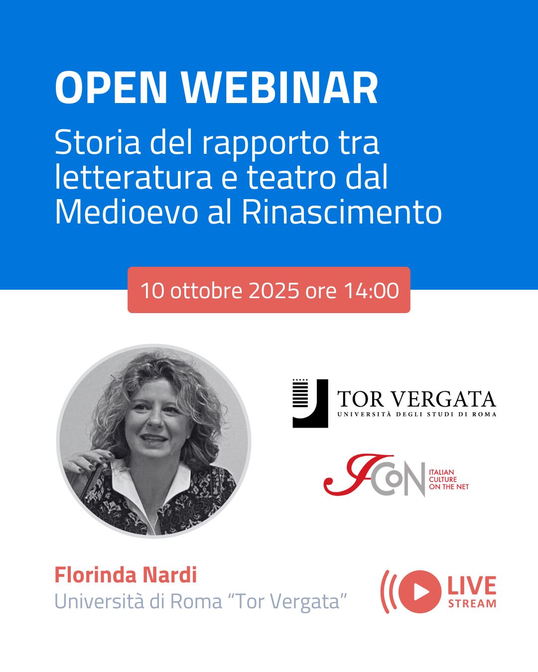 Open webinar ICoN